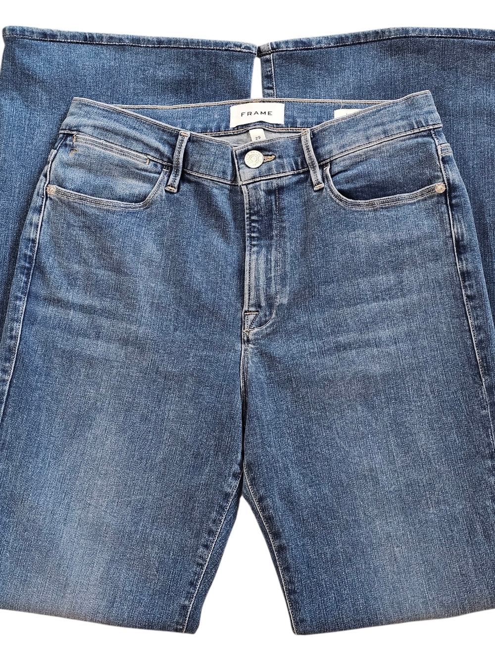 Frame Women's Le High Flare Size 29 Jeans, Like New - Picture 12 of 16